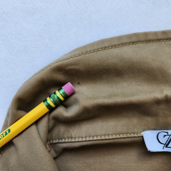 Cezele Military Jacket Stars Royal Honor Army Green Fatiques Black Buttons M - Picture 12 of 17